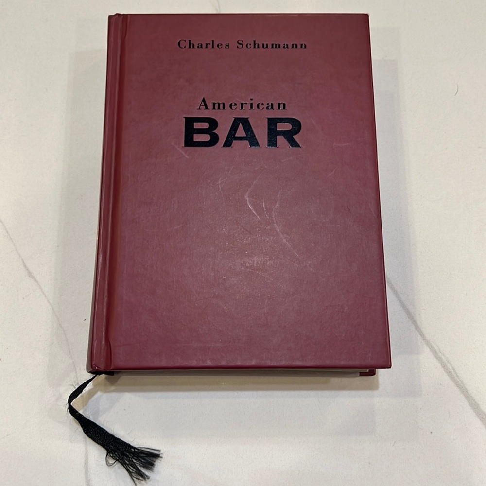 American Bar The Artistry of Mixing Drinks